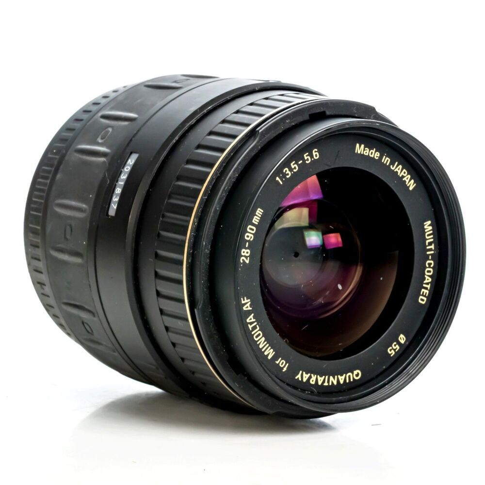 Quantaray 28-90mm f/3.5-5.6 For Minolta for Minolta AF/Sony A Mount